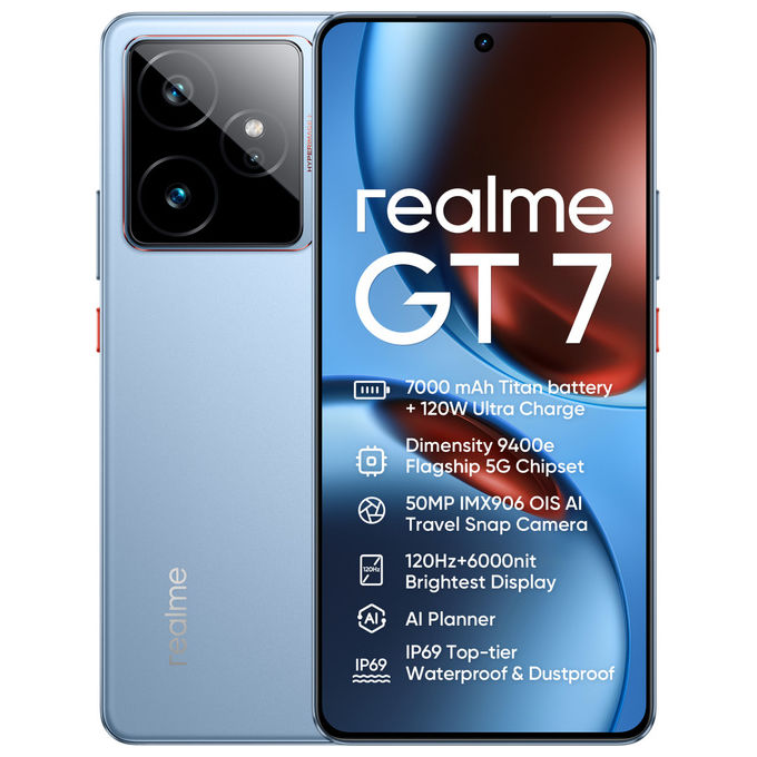 Realme GT Smartphone 12GB RAM 512GB Blu