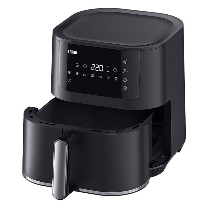 Braun HF5030 MultiFry 5 Friggitrice ad aria 6 L 1700 W 8 programmi display LCD colore Nero