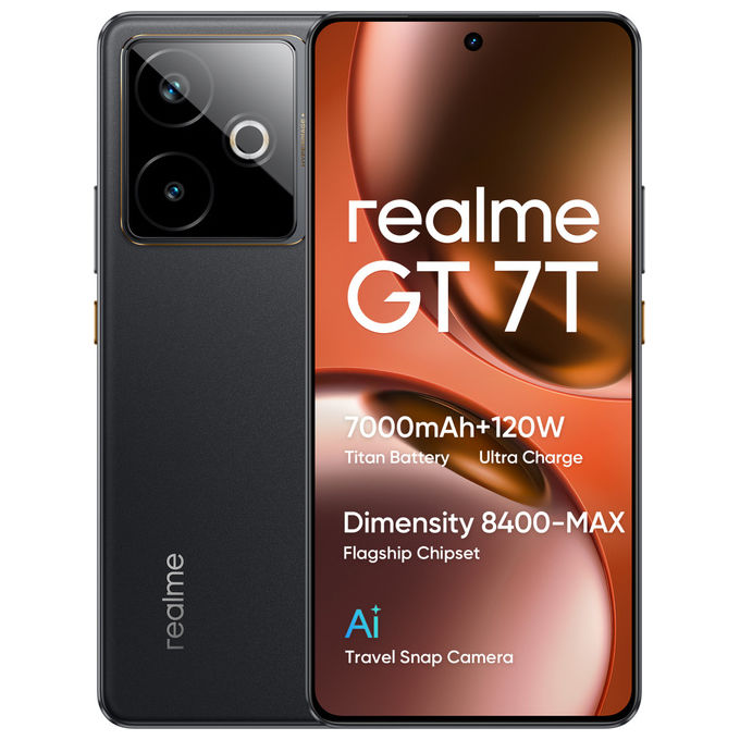 Realme GT 7T Potente Smartphone 12GB 256GB Nero