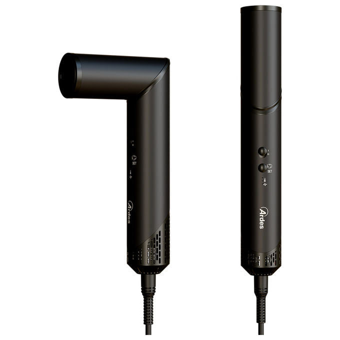 Ardes ARPHON03 Estylia Asciugacapelli e Styler 1500 W Brushless Ionico 5 Accessori Intercambiabili colore Nero