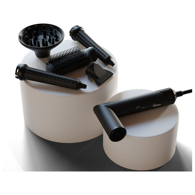 Ardes ARPHON03 Estylia Asciugacapelli e Styler 1500 W Brushless Ionico 5 Accessori Intercambiabili colore Nero