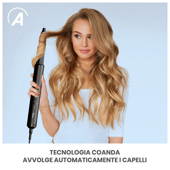 Ardes ARPHON03 Estylia Asciugacapelli e Styler 1500 W Brushless Ionico 5 Accessori Intercambiabili colore Nero