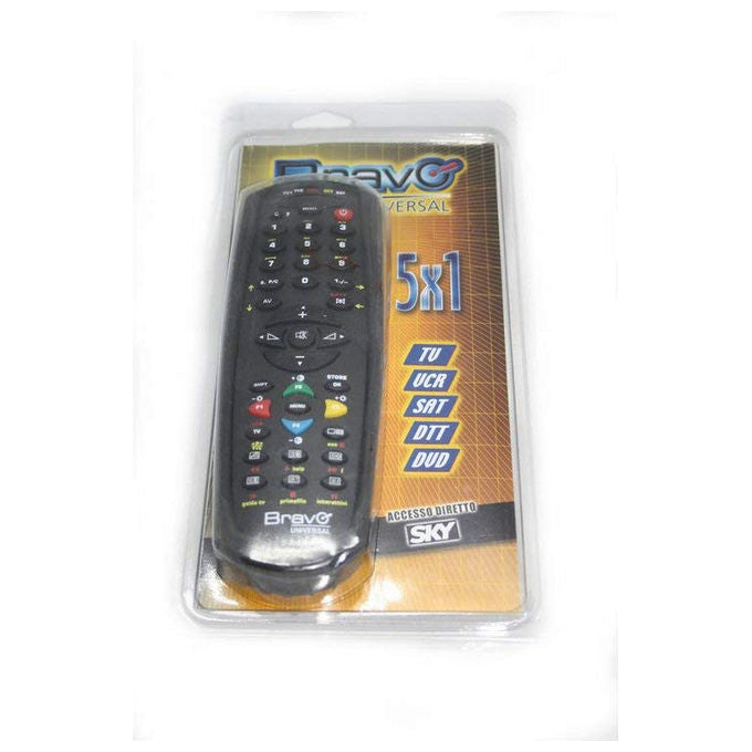 Europe Net Bravo Telecomando Universale 5X1