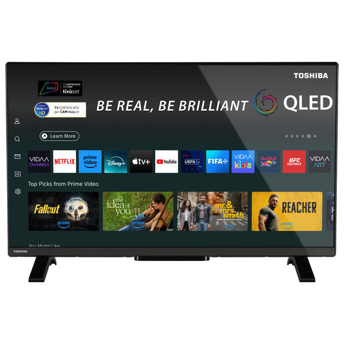 Toshiba 32QV2F63DA Smart TV 32 Pollici Full HD QLED
