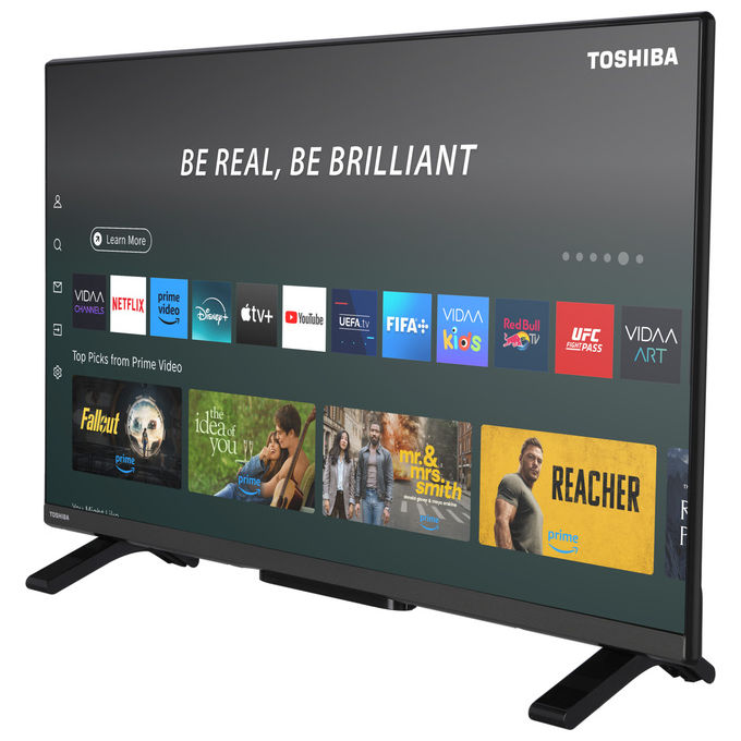 Toshiba 32QV2F63DA Smart TV 32 Pollici Full HD QLED