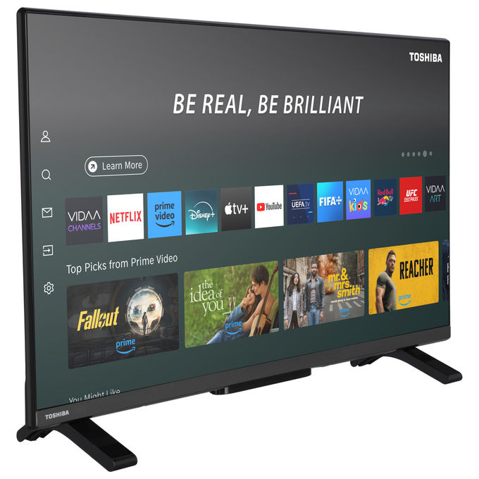 Toshiba 32QV2F63DA Smart TV 32 Pollici Full HD QLED
