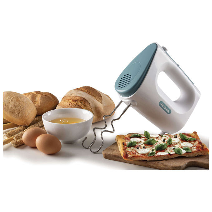 Ariete 1545-01 Breakfast Sbattitore Elettrico 450W 5 Velocita' Funzione Turbo 2 Fruste Acciaio Inox colore Bianco