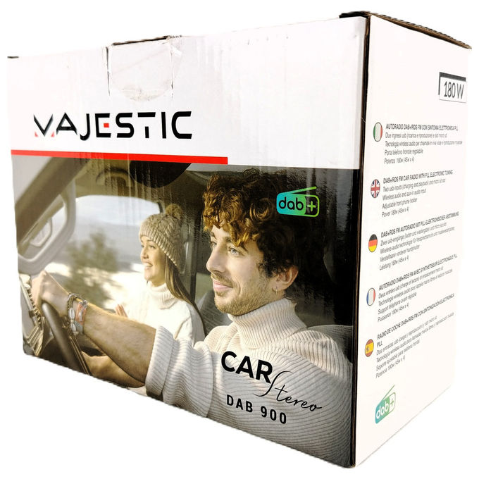 Majestic DAB 900 Radio Nero 180W MP3 WMA