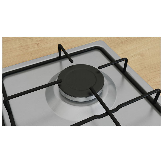 Bosch PGP6B5K85 Serie 4 Piano cottura a gas 60 cm 4 fuochi da incasso accensione elettronica colore Inox