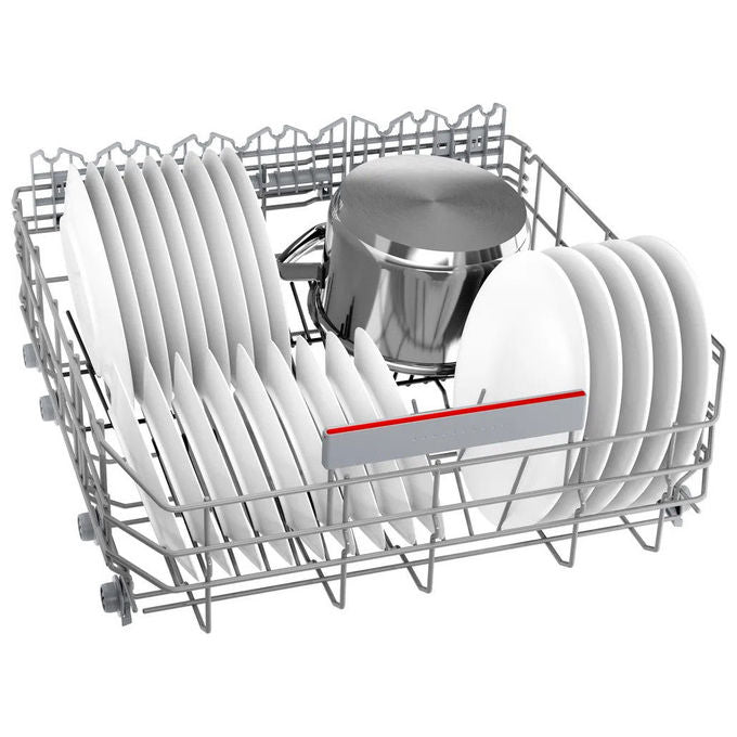 [ComeNuovo] Bosch SMP4ECW72S Serie 4 Lavastoviglie da incasso sottopiano 14 coperti Classe A 42 dB Wi-Fi Home Connect (82x60x57 cm) colore Bianco