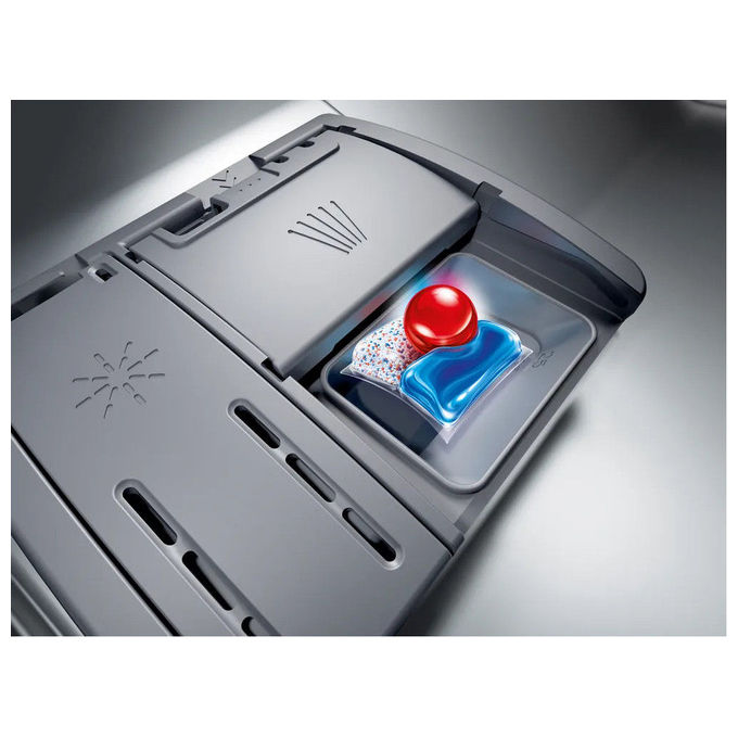 [ComeNuovo] Bosch SMP4ECW72S Serie 4 Lavastoviglie da incasso sottopiano 14 coperti Classe A 42 dB Wi-Fi Home Connect (82x60x57 cm) colore Bianco