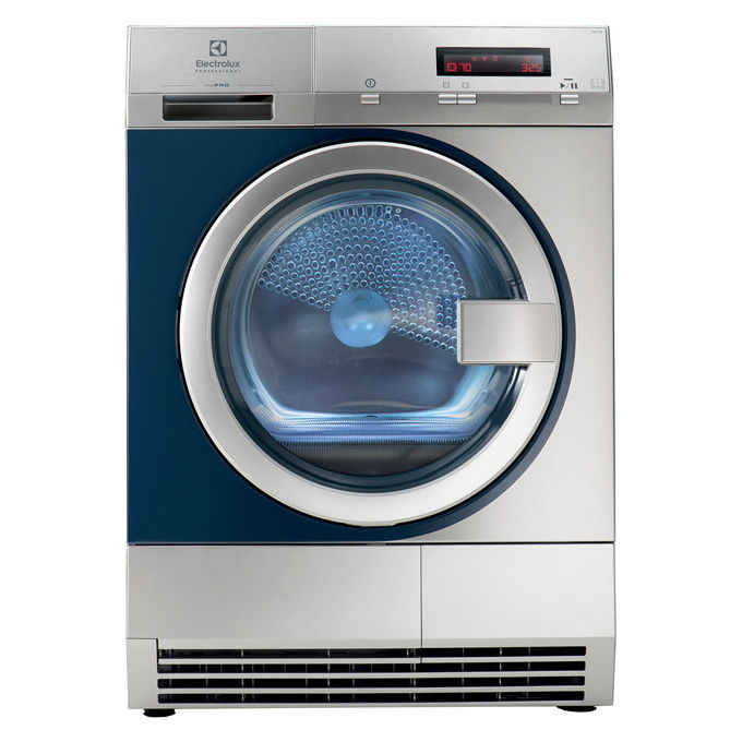 Electrolux TE1120P myPRO Asciugatrice Condensazione 8 Kg Classe B 70 dB Display LCD (85x59,6x62,5 cm) colore Acciaio Inox