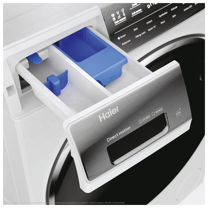 Haier HW90-B14IGITEUIT I-Pro Serie 7 Plus Lavatrice 9 kg 1400 rpm Classe A (85x60x53 cm) colore Bianco
