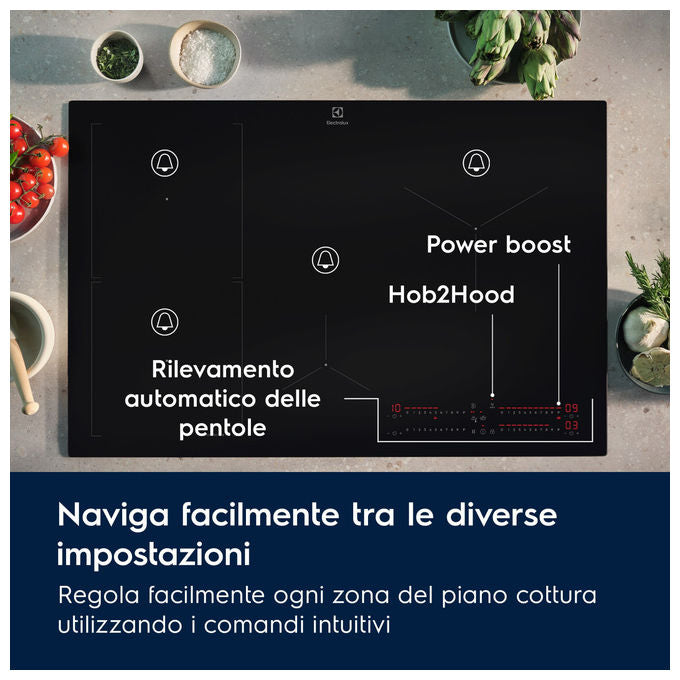 Electrolux Serie 700 Piano Cottura Induzione SenseBoil