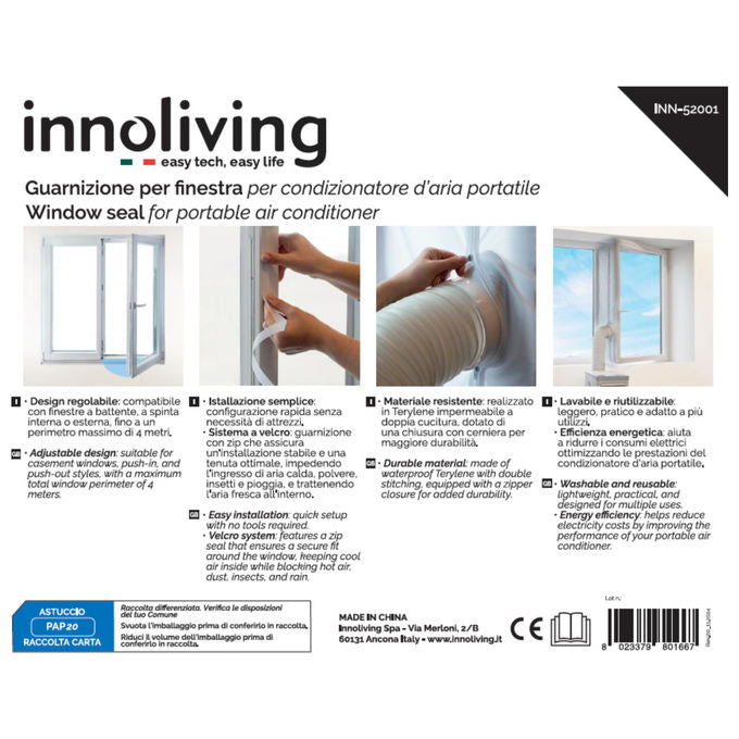 Innoliving Guarnizione per Finestra INN-52001