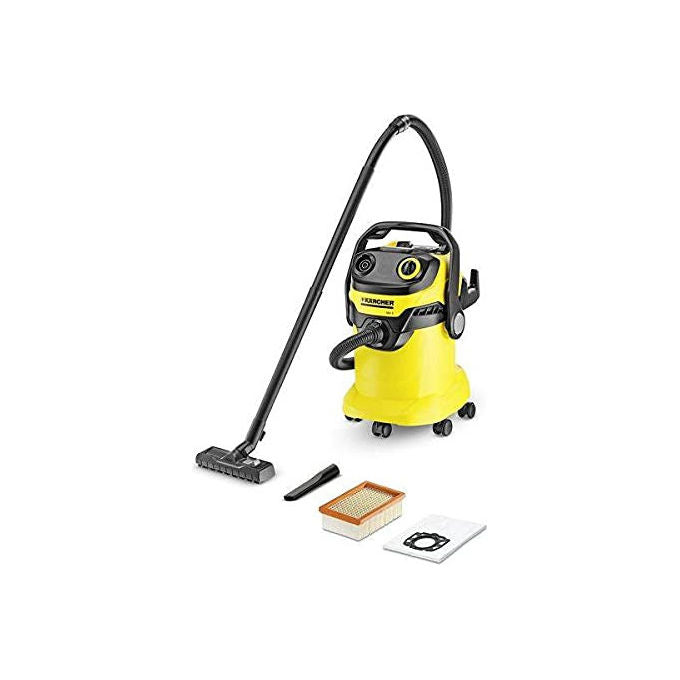 Kärcher 1.628-483.0 WD 5 V-25-5-22 Aspirapolvere solidi e liquidi 25 L 1100 W funzione soffiante colore Giallo