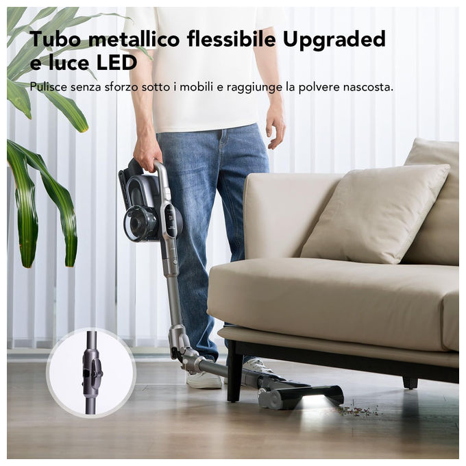 Jimmy H11 Pro Aspirapolvere Batteria Estraibile 260AW