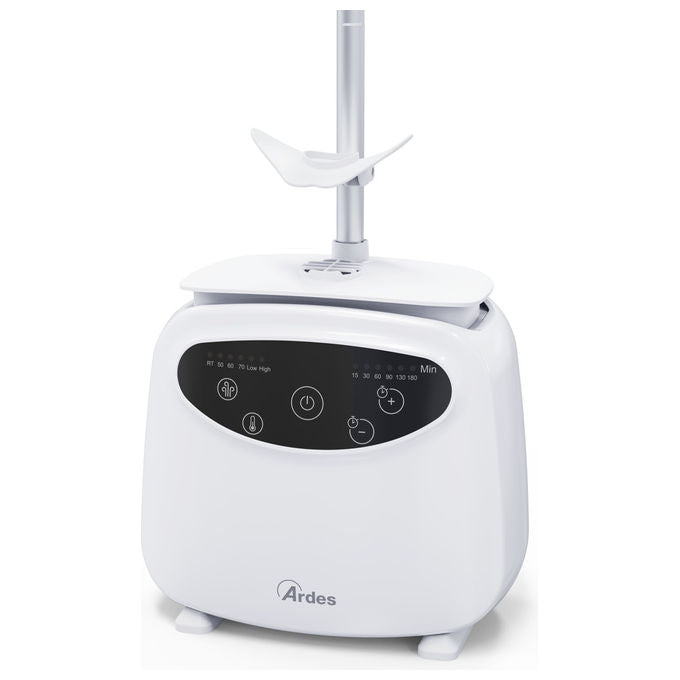 Ardes ARAIRST01 Tsunami Asciuga e Stira Camicie Automatico 1200 W Touch Timer 3 ore colore Bianco