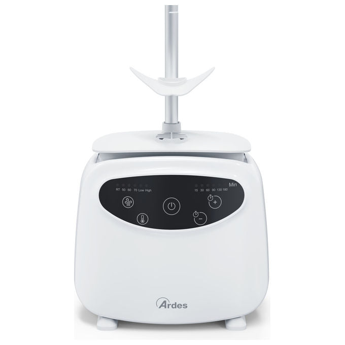 Ardes ARAIRST01 Tsunami Asciuga e Stira Camicie Automatico 1200 W Touch Timer 3 ore colore Bianco