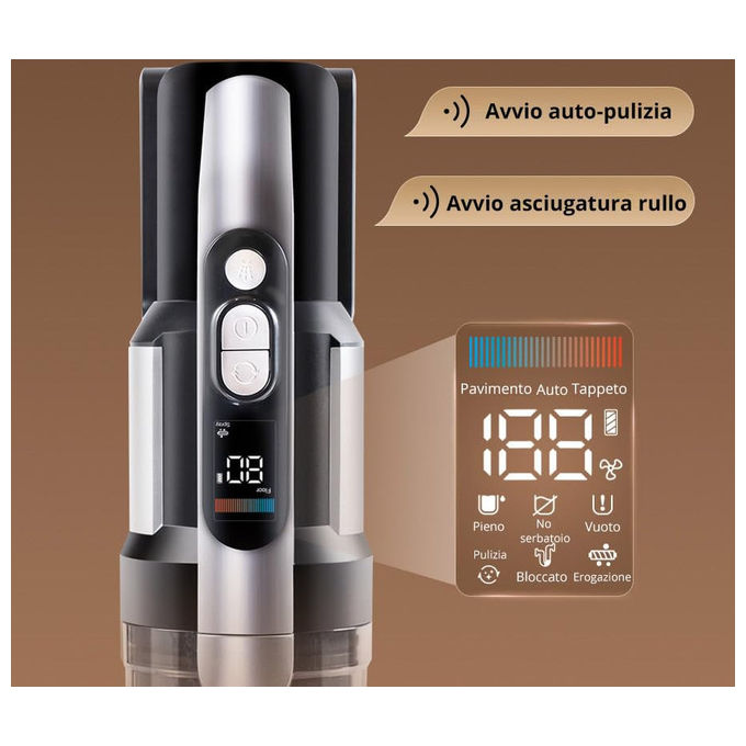 Jimmy PW11 Pro Max Aspirapolvere Lavapavimenti 5 in 1