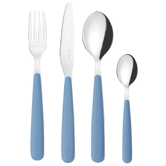 Yeppon Posate Colorate in Acciaio Inox Set da 6 Posti