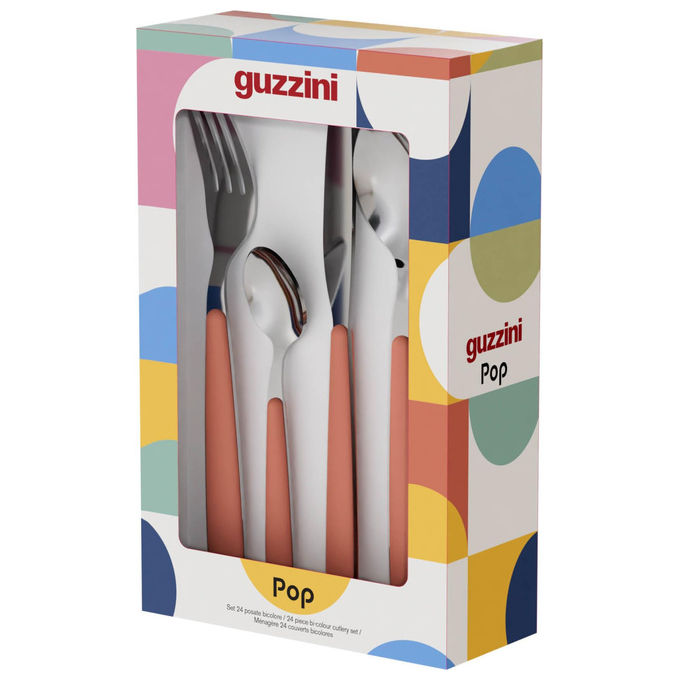 Yeppon Posate Colorate in Acciaio Inox Set da 6 Posti