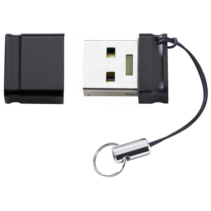 Intenso Slim Line 64 GB USB Tipo a Cuffia Nero