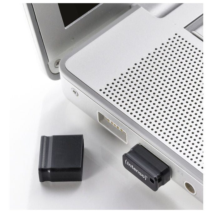 Intenso Slim Line 64 GB USB Tipo a Cuffia Nero