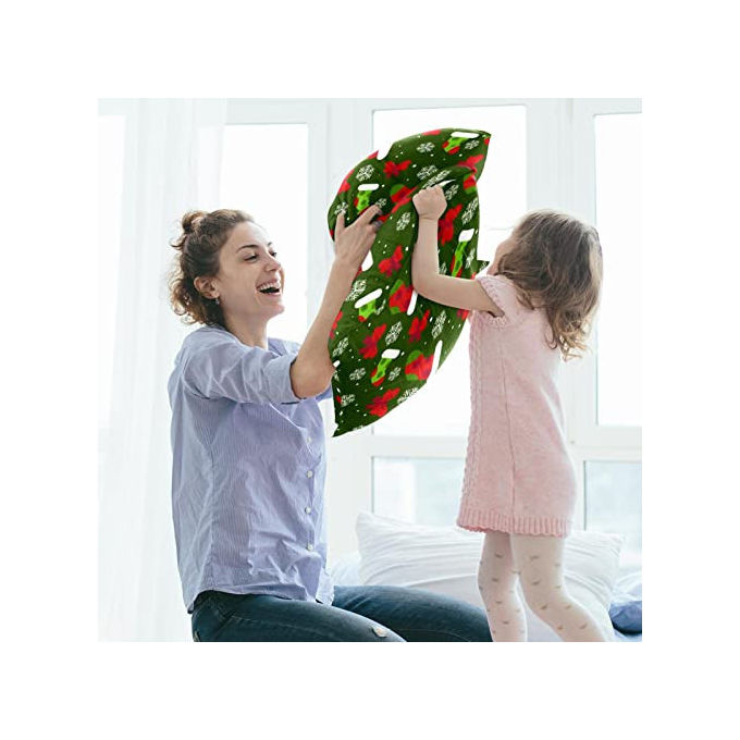 Yeppon Federa Decorativa Natale 46x46 Pollici Cuscino