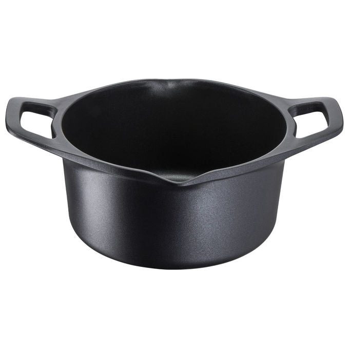 Lagostina 2100124077 Aroma Casseruola Fonda Antiaderente Alluminio Pressofuso 20 cm 3 L Induzione Titanium Thermo-Signal