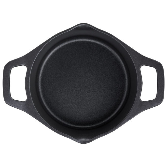 Lagostina 2100124077 Aroma Casseruola Fonda Antiaderente Alluminio Pressofuso 20 cm 3 L Induzione Titanium Thermo-Signal