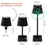 T Tex The Steel Lampada 3in1 Nera