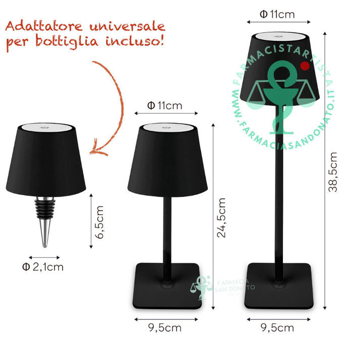 T Tex The Steel Lampada 3in1 Nera