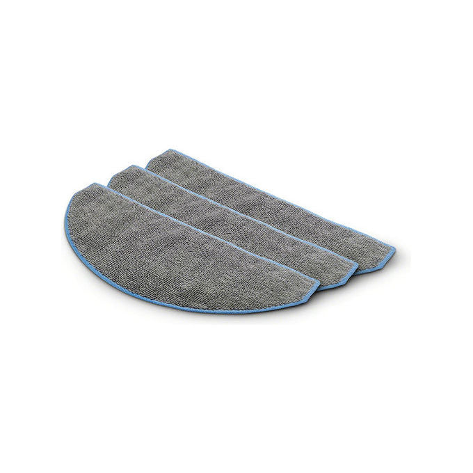 IRobot 100000045 Essential Microfiber Mopping Pads Panno Mop Robot Aspirapolvere Roomba Combo Essential Roomba 105 3 pz colore Grigio