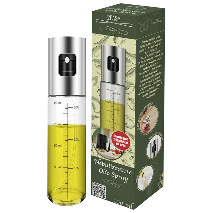 2Easy Nebulizzatore Olio Spray Multiuso in Vetro
