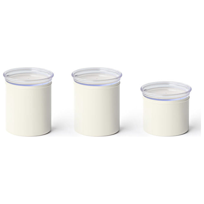 Fratelli Guzzini Set 3 Barattoli Personalizzabili con Adesivi