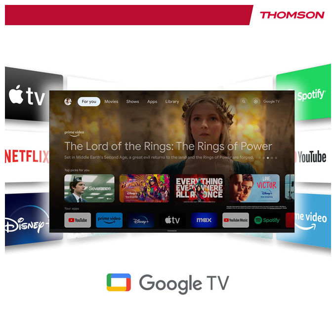Thomson 65 Pollici QLED Pro 144Hz Google TV