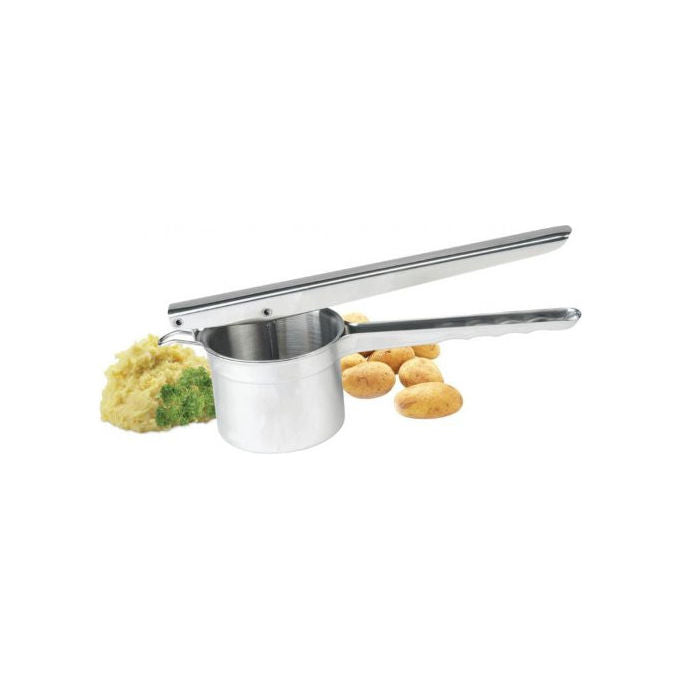 Kaufgut Schiacciapatate Inox 18-8 Ø8x29 cm EVA Argento