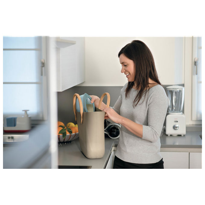 Guzzini 17077052 Store and Plus Chef Line Set 3 Contenitori Ermetici Impilabili BPA Free Frigorifero Freezer Microonde colore Multicolore