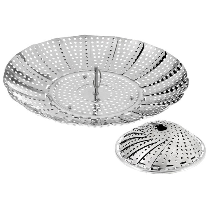 Borz Cuoci Verdura Acciaio Inossidabile Piedini Silicone 28cm