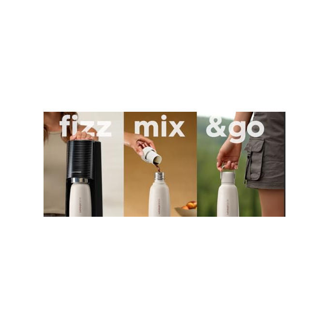 SodaStream Fizzandgo Cool Bottiglia in Metallo 900ml