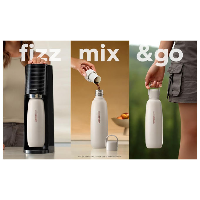 SodaStream Fizzandgo Cool Bottiglia in Metallo 900ml