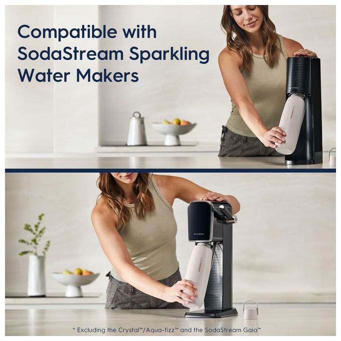 SodaStream Fizzandgo Cool Bottiglia in Metallo 900ml