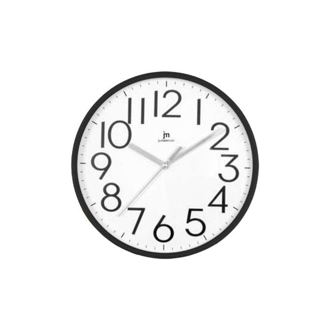 Lowell Orologio da Parete Quarzo Silenzioso Nero