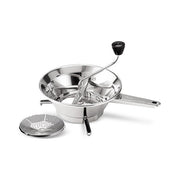 Lagostina I Cucinieri Passaverdure Acciaio Inox 18-0 Ø 19 cm 2 Filtri Intercambiabili Gambe Pieghevoli Antiscivolo colore Inox