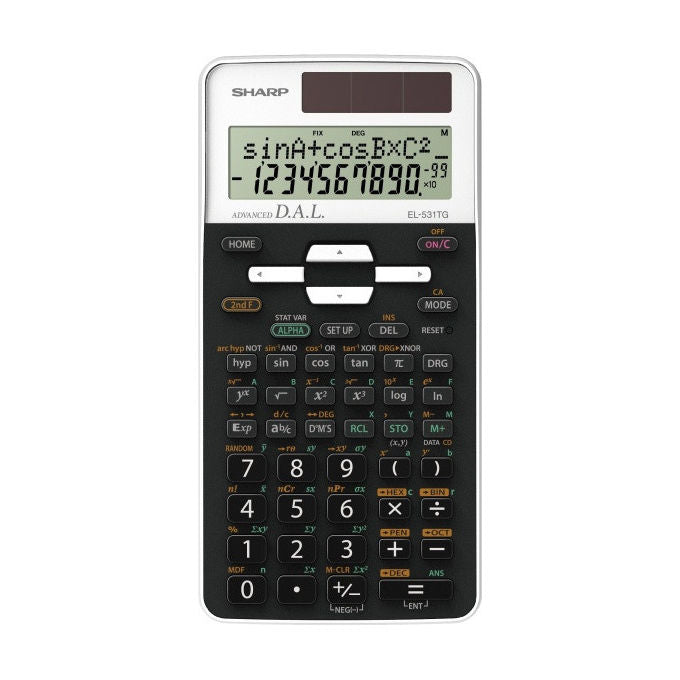 Sharp EL-531TG Calcolatrice Scientifica Tasca 10 Cifre