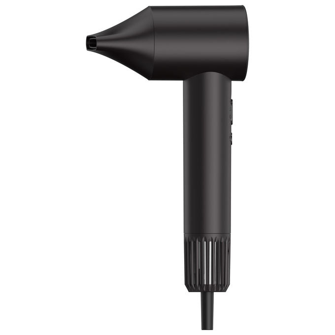 Melchioni Family 118030025 Crystal Style Asciugacapelli 1400W Motore BLDC 2 velocita' 4 temperature Concentratore colore Nero