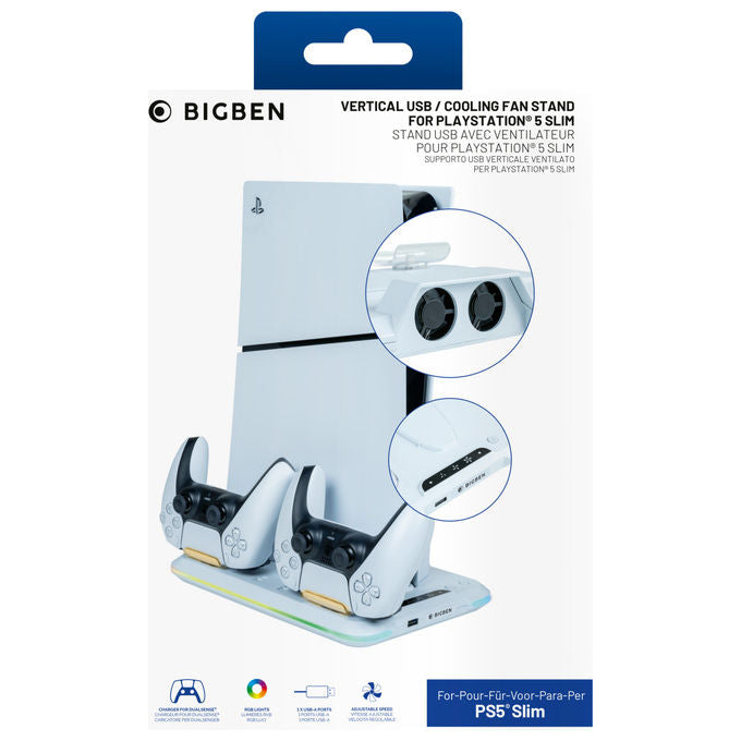 Bigben Interactive Sistema di Ricarica PlayStation 5 Slim