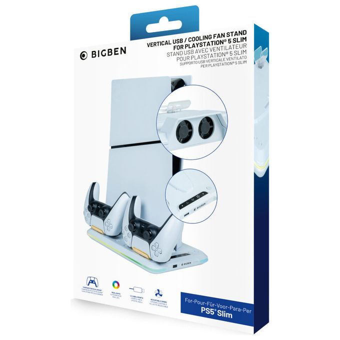 Bigben Interactive Sistema di Ricarica PlayStation 5 Slim