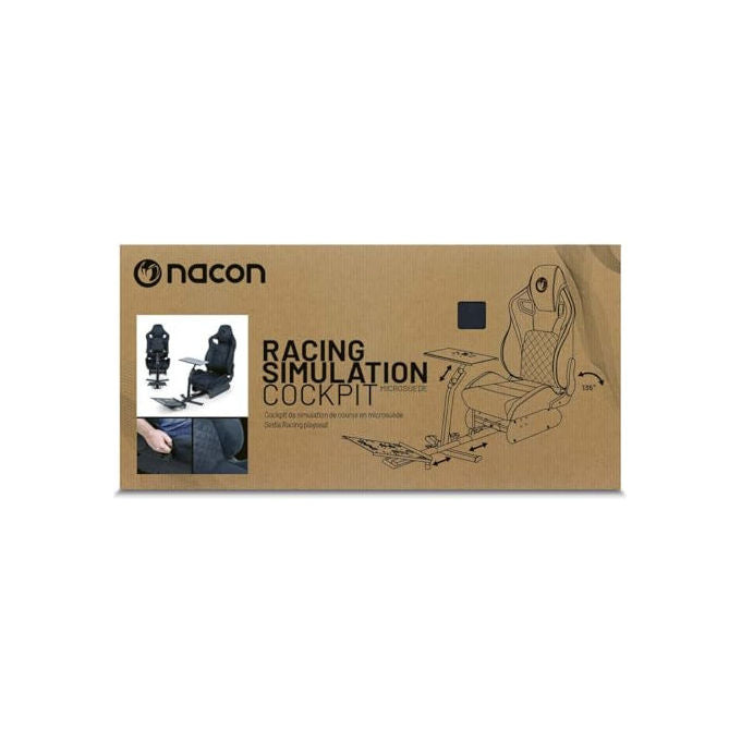 Nacon Supporto Simulatore Guida Alacantara